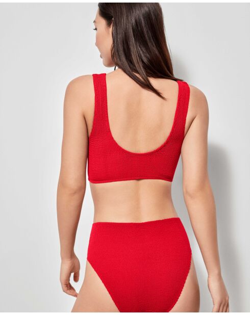 Bas de bikini one size rouge