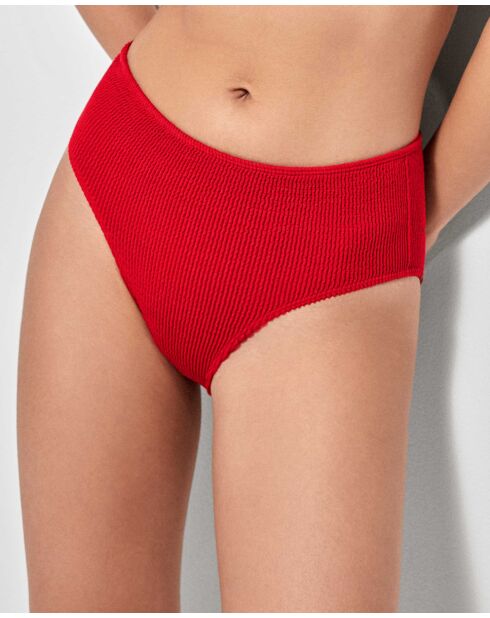 Bas de bikini one size rouge