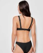 Culotte de bikini taille en V noire