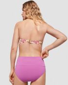 Bas de bikini multiposition lilas