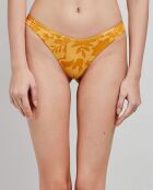Culotte bikini brésilien jaune