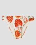 Culotte bikini imprimé floral multicolore