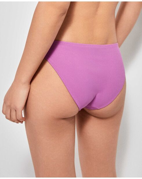 Bas de bikini classique lilas