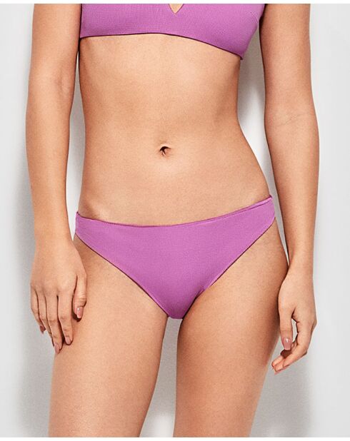 Bas de bikini classique lilas