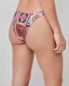 Culotte bikini imprimé zodiaque multicolore