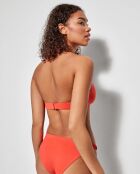 Bas de bikini avec noeuds fantaisie orange