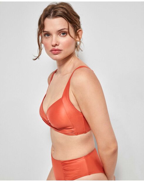 Bas de bikini chaudiaire orange