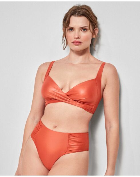 Bas de bikini chaudiaire orange
