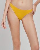 Culotte bikini classique jaune