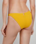 Culotte bikini classique jaune