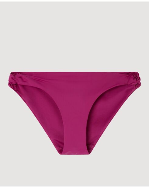 Bas de bikini avec noeuds fantaisie pourpe