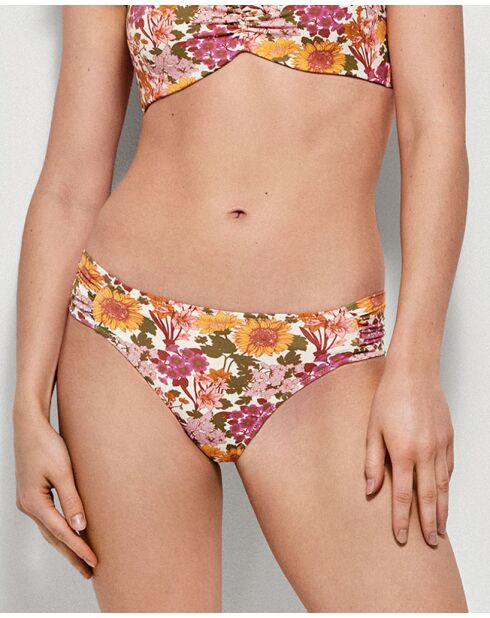 Bas print multicolore