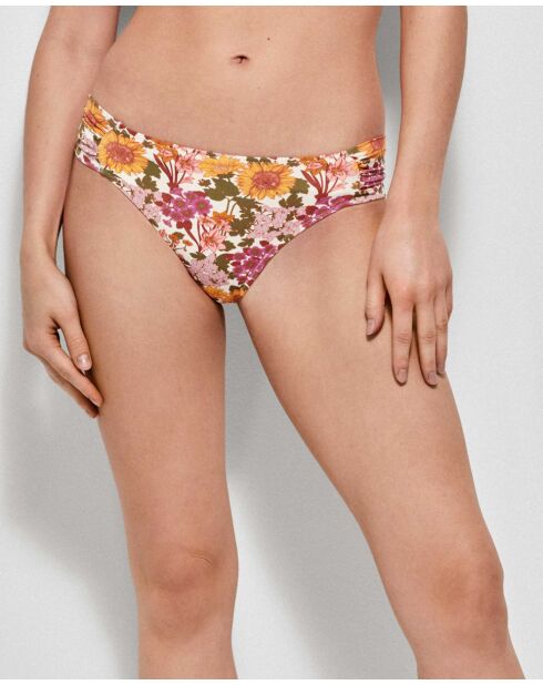 Bas print multicolore