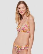 Bas print multicolore