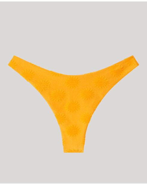 Culotte de bikini brésilienne moutarde