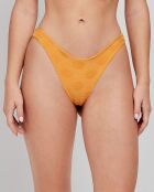 Culotte de bikini brésilienne moutarde