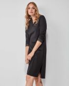 Chemise de nuit longue avec dentelle noir