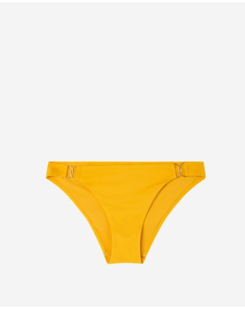 Culotte bikini classique moutarde