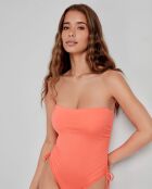 Maillot de bain sans armature couleur fluo rose