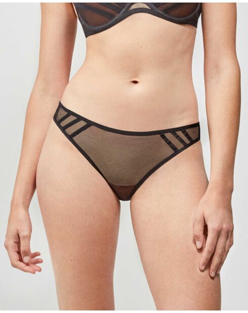 Culotte brésilienne noire