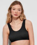 Haut de bikini one size noir