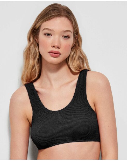 Haut de bikini one size noir