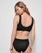 Haut de bikini one size noir