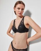 Soutien-gorge bralette avec armature noir