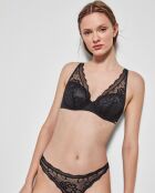 Soutien-gorge bralette avec armature noir