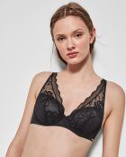 Soutien-gorge bralette avec armature noir