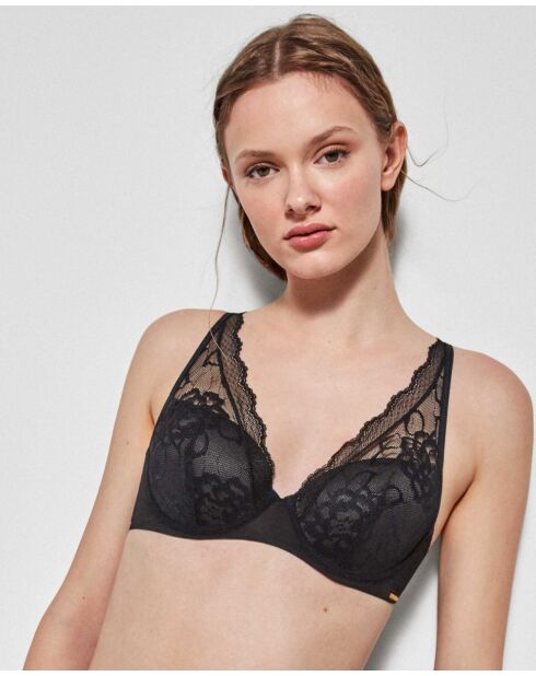 Soutien-gorge bralette avec armature noir