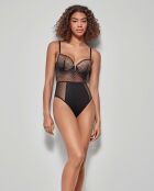 Body avec armature bonnets B et C noir