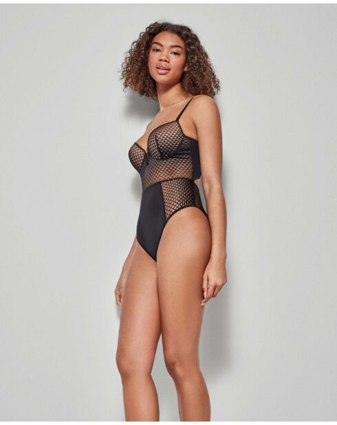 Body avec armature bonnets B et C noir