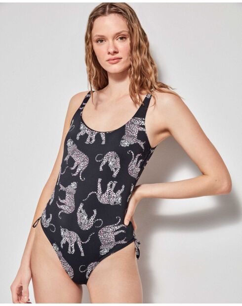 Maillot de bain ajustable multicolore