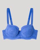 Soutien-gorge de maintien bonnets B bleu