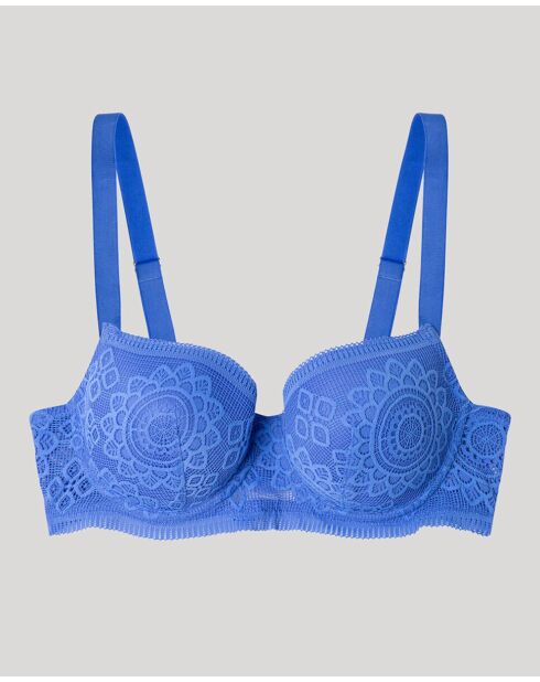 Soutien-gorge de maintien bonnets B bleu