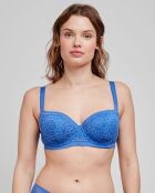 Soutien-gorge de maintien bonnets B bleu