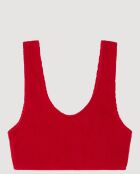 Haut de bikini one size rouge