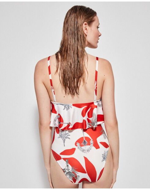 Maillot de bain sans armatures multicolore