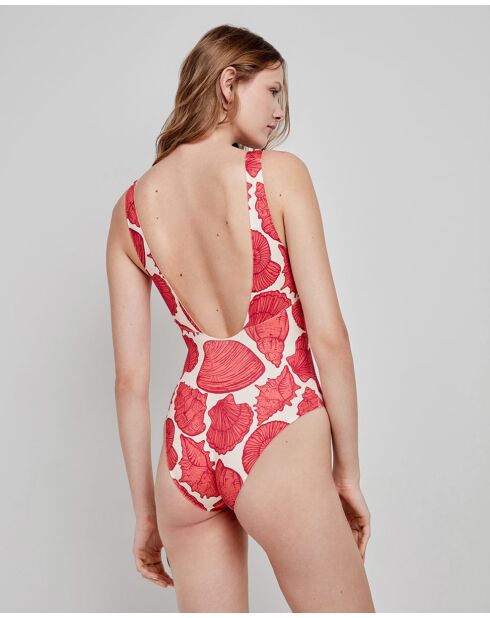 Maillot de bain high tech avec mousse amovible multicolore