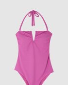 Maillot de bain sans armatures lilas