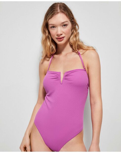 Maillot de bain sans armatures lilas