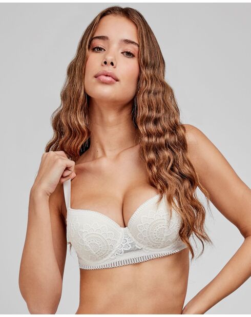 Soutien-gorge de maintien bonnets B blanc