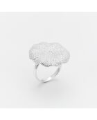 Silberring mit Zirkonoxid