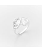 Zilveren ring met zirkoniumoxide R6800