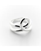 Anillo de plata R6679