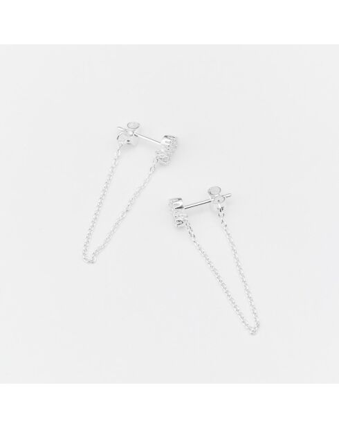 Sweety Silberohrringe mit Zirkonoxid