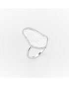 Silberring mit Zirkoniumoxid R6801