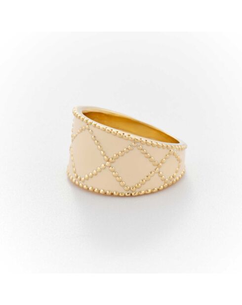 Anello in ottone dorato R6777