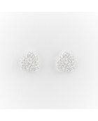 Ohrstecker aus Silber mit Zirkonoxid